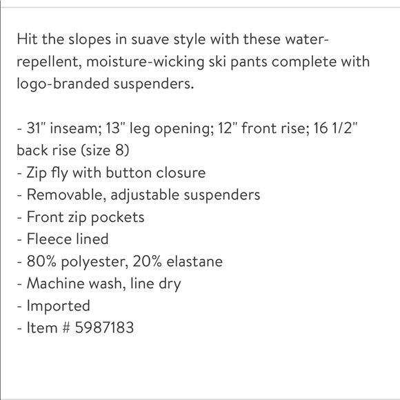 topshop ski pants - Picture 3 of 9